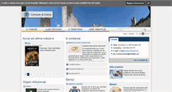 Desktop Screenshot of comune.drena.tn.it